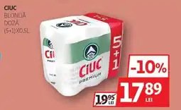 Auchan Ciuc blondă doză Ofertă