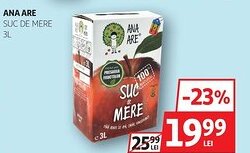 Auchan Ana are suc de mere Ofertă