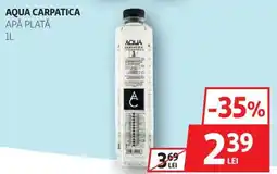 Auchan Aqua carpatica apă plată Ofertă
