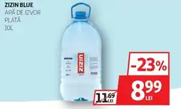 Auchan Zizin blue apă de izvor plată Ofertă
