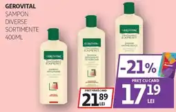 Auchan GEROVITAL Șampon Ofertă
