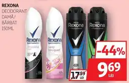 Auchan Rexona deodorant damă/ bărbat Ofertă