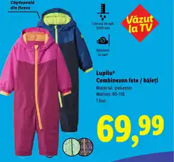 Lidl Lupilu® Combinezon fete / băieți Ofertă