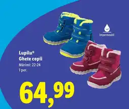 Lidl Lupilu® Ghete copii Ofertă