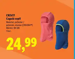 Lidl CRIVIT Cagulă copii Ofertă