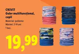 Lidl CRIVIT Guler multifuncțional, copii Ofertă