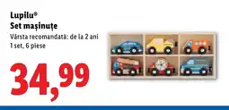 Lidl LupiluⓇ Set maşinuţe Ofertă