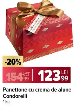 Carrefour Panettone cu cremă de alune Condorelli Ofertă