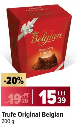 Carrefour Trufe Original Belgian Ofertă