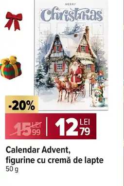 Carrefour Calendar Advent, figurine cu cremă de lapte Ofertă
