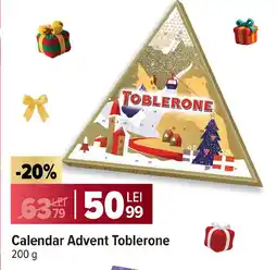 Carrefour Calendar Advent Toblerone Ofertă