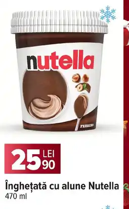 Carrefour îngheţată cu alune Nutella Ofertă