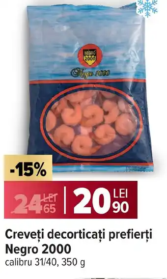 Creveți decorticați prefierți Negro 2000
