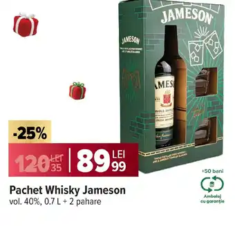 Carrefour Pachet Whisky Jameson Ofertă