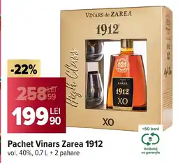 Carrefour Pachet Vinars Zarea 1912 Ofertă