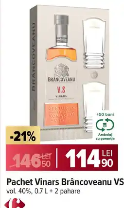 Carrefour Pachet Vinars Brâncoveanu VS Ofertă