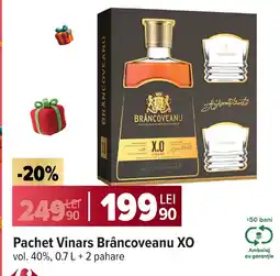 Carrefour Pachet Vinars Brâncoveanu XO Ofertă