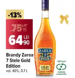Carrefour Brandy Zarea 7 Stele Gold Edition Ofertă