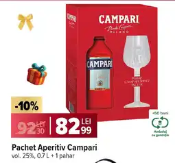 Carrefour Pachet Aperitiv Campari Ofertă