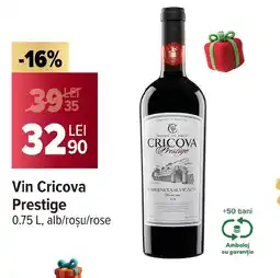 Carrefour Vin Cricova Prestige Ofertă