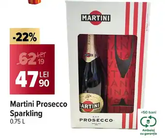 Carrefour Martini Prosecco Sparkling Ofertă