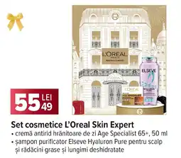 Carrefour Set cosmetice L'Oreal Skin Expert Ofertă