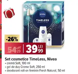 Carrefour Set cosmetice Timeless, Nivea Ofertă