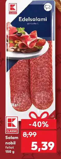 Kaufland Salam nobil feliat Ofertă