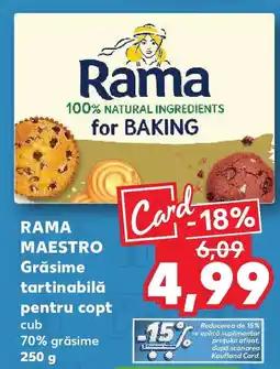 Kaufland RAMA MAESTRO Grăsime tartinabilă pentru copt Ofertă