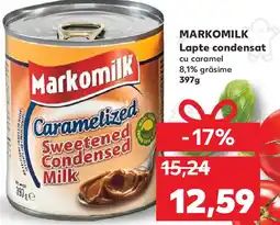 Kaufland MARKOMILK Lapte condensat Ofertă