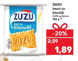 Kaufland ZUZU laurt cu biscuiți Ofertă