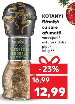 Kaufland KOTANYI Râşniţă cu sare afumată Ofertă