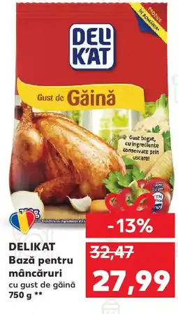 Kaufland DELIKAT Bază pentru mâncăruri Ofertă