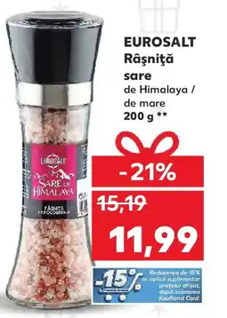Kaufland EUROSALT Râşniţă sare Ofertă