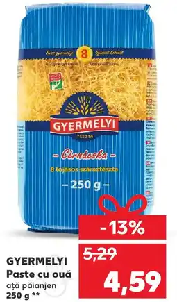Kaufland GYERMELYI Paste cu ouă Ofertă