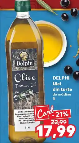Kaufland DELPHI Ulei din turte Ofertă