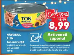 Kaufland NĂVODUL PLIN Ton mărunţit Ofertă