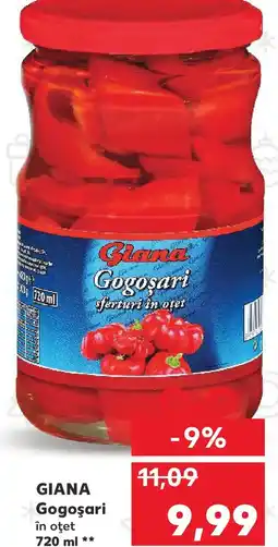 Kaufland GIANA Gogoşari în oţet Ofertă