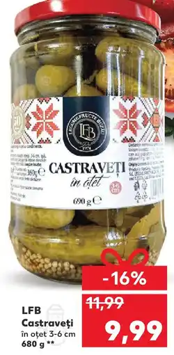 Kaufland LFB Castraveţi în oţet 3-6 cm Ofertă