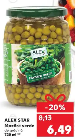 Kaufland ALEX STAR Mazăre verde Ofertă