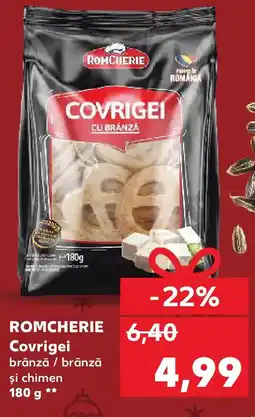 Kaufland ROMCHERIE Covrigei brânză / brânză şi chimen Ofertă