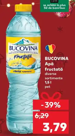 Kaufland BUCOVINA Apă fructată Ofertă