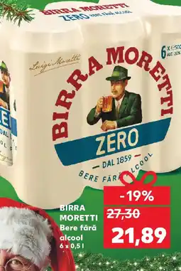 Kaufland BIRRA MORETTI Bere fără alcool Ofertă