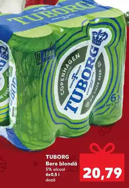 Kaufland TUBORG Bere blondă Ofertă