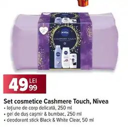 Carrefour Set cosmetice Cashmere Touch, Nivea Ofertă