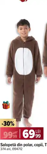 Carrefour Salopetă din polar, copii, Tex Ofertă