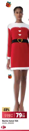 Carrefour Rochie femei Tex Ofertă