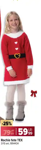 Carrefour Rochie fete Tex Ofertă