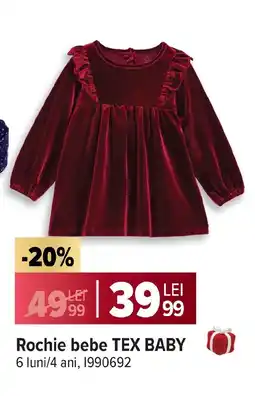 Carrefour Rochie bebe TEX BABY Ofertă