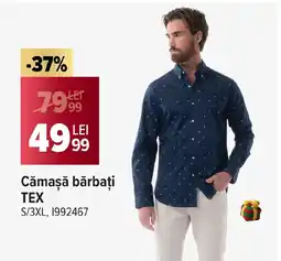 Carrefour Cămaşă bărbaţi TEX Ofertă
